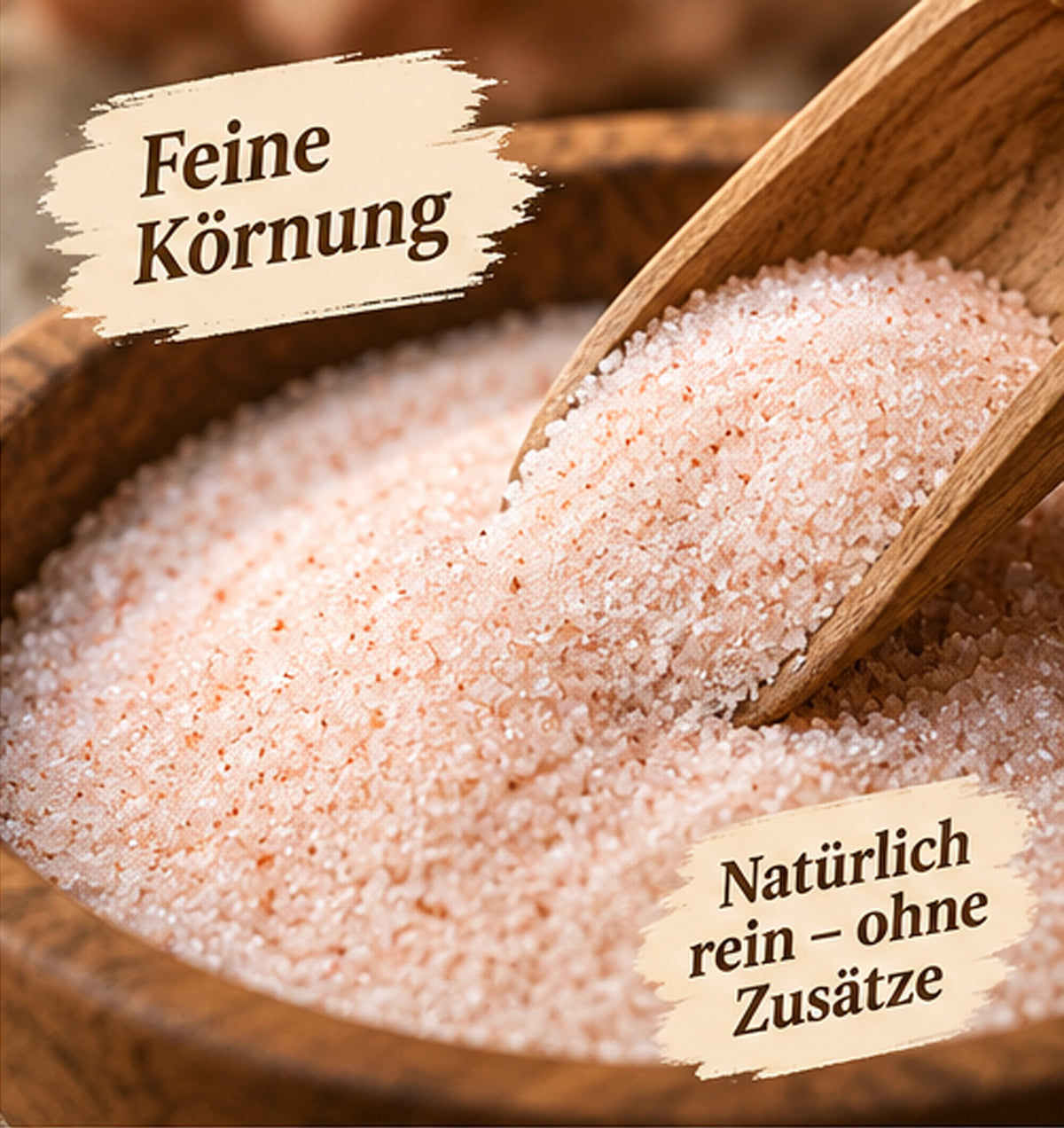Kristallsalz Fein 6 kg im Eimer | 100 % reines Natursalz aus Punjab Pakistan | Fein gemahlenes Steinsalz ohne Zusätze | Speisesalz für Küche, Kochen & Würzen