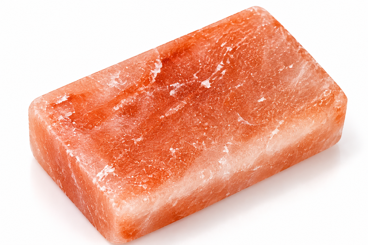 Kristallsalzseife / Salzseife „Deo-Ostein“ ca. 250 g – 100 % naturreines Himalaya-Kristallsalz (Pakistan) – handgefertigte Hautpflege & Deo-Alternative – Unisex natürliche Regeneration nach Sauna & Dusche