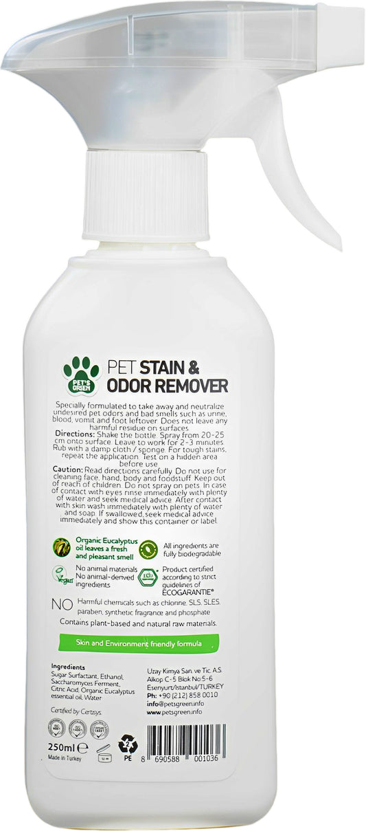 pet stain and odor remover