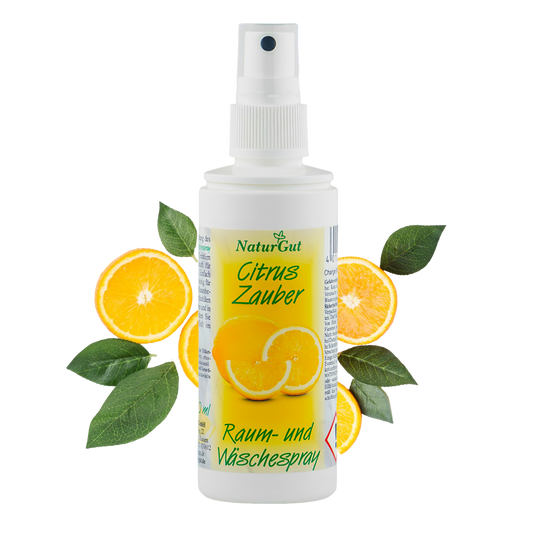 Raumspray Wäschespray Citrus Zauber 100ml Raumduft Spray Zitrusduft Zitrusfrische