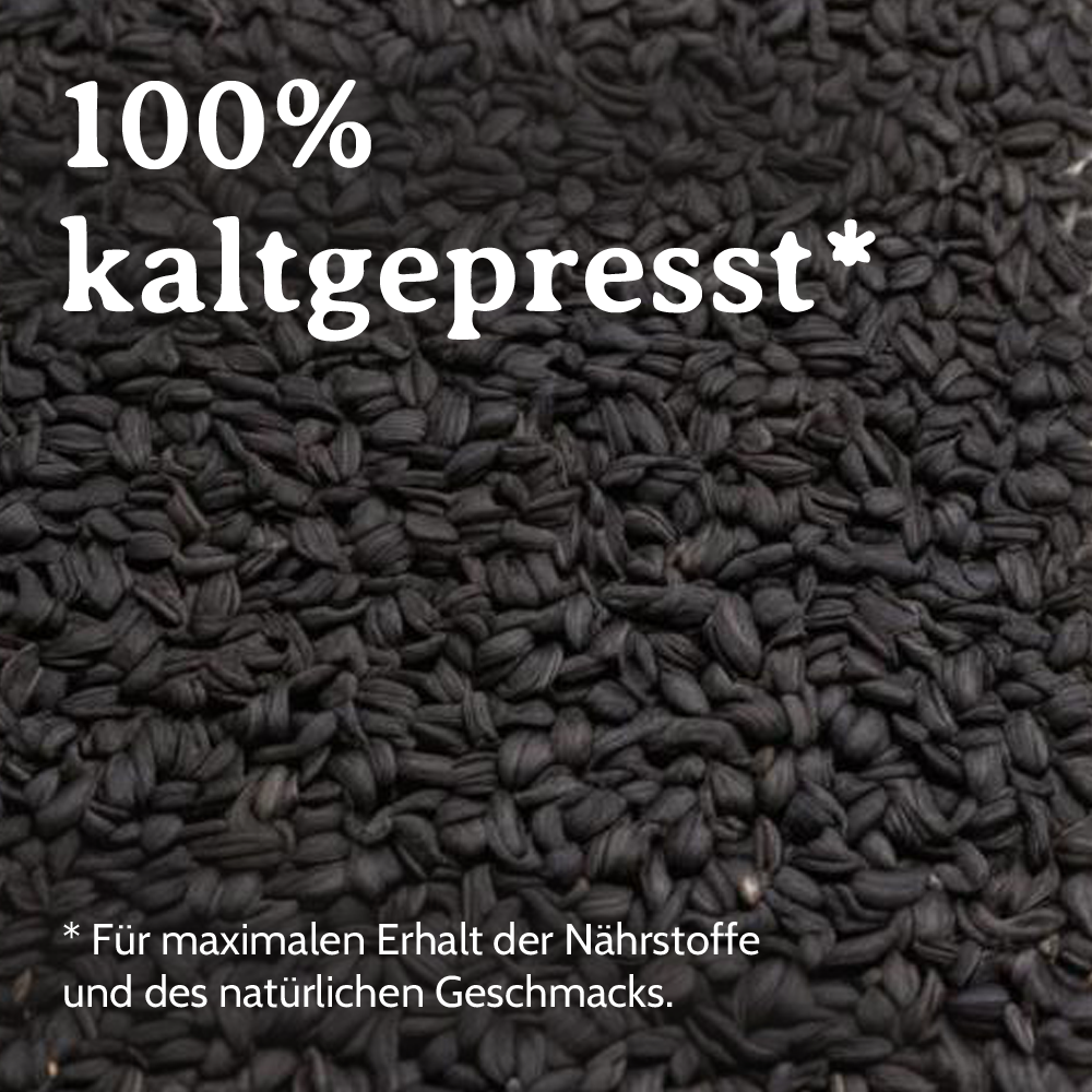 Schwarzkümmelöl 100ml Nigella sativa aus Ägypten Schwarzkümmelöl-konventionell-Kaltgepresst