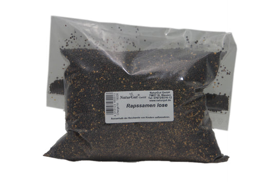 Loose rapeseeds 1kg rapeseeds