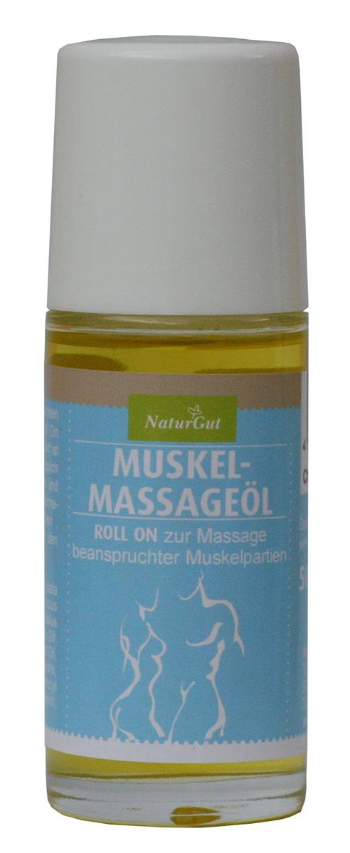 Huile musculaire 50ml roll on huile de massage