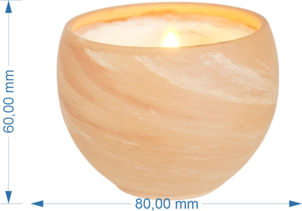 Natural light rapeseed wax candle lemon/eucalyptus scent handmade rapeseed candle