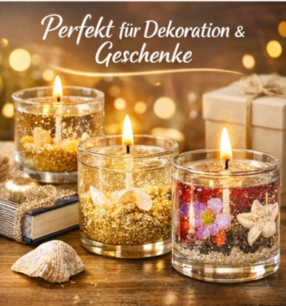 Gel bougie avec mèche 400g