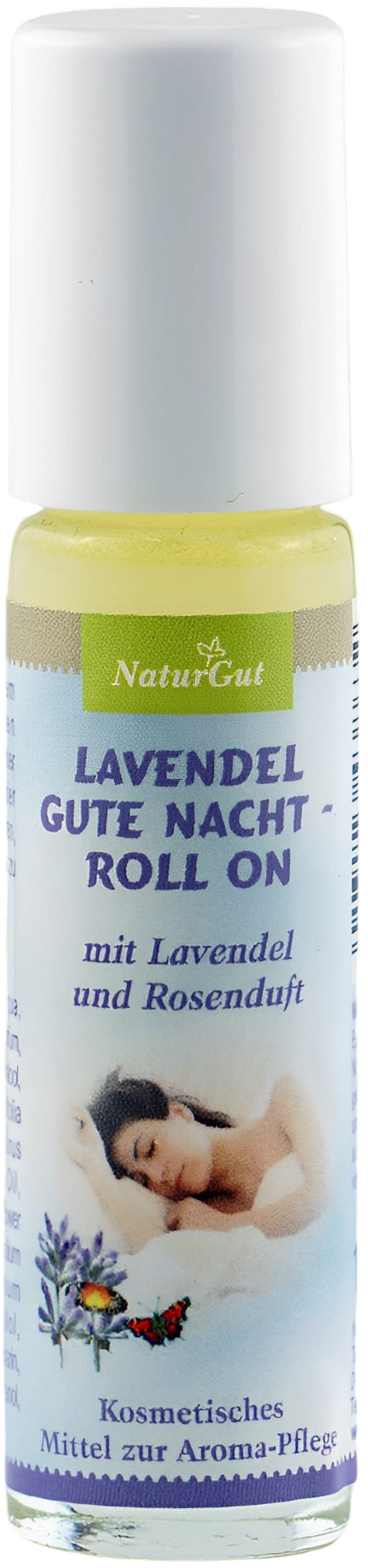 Roll-on Bonne Nuit à la Lavande 2 x 10 ml, parfum lavande et rose