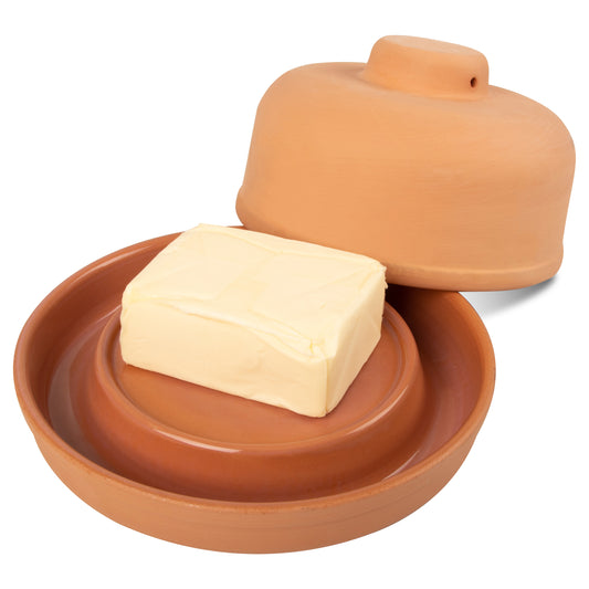 Mediterranean clay butter cooler fresh butter without refrigerator butter dish butter box