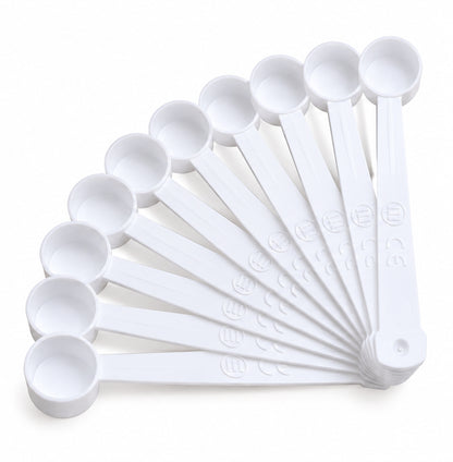 Dosing spoon Measuring spoon 10 pcs. 1 ml CE marking white Medical device Doser