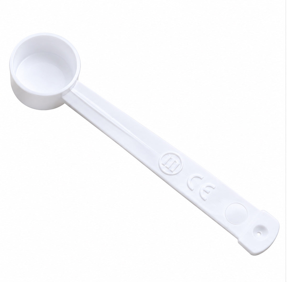 Dosing / measuring spoon 25 pcs. 1 ml CE marking white medical device dosing device