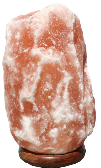 Crystal salt lamp "natural" 100 - 120 kg with electrics