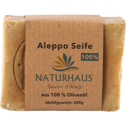 Aleppo Seife aus 100 Prozent Olivenöl