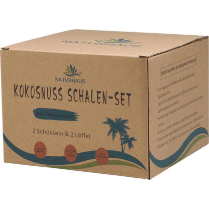 Kokosnuss Schalen-Set
