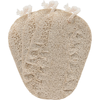 3 x Loofah Sponge with Cord – Natural Exfoliating & Dish Sponge