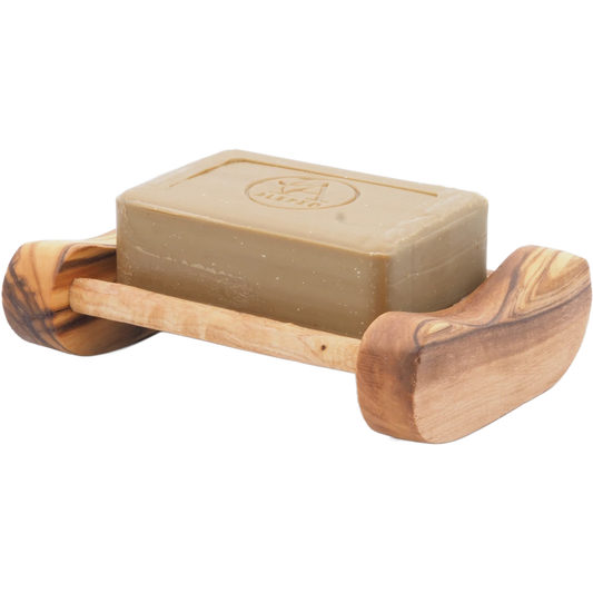 Olivenholz Seifenablage
