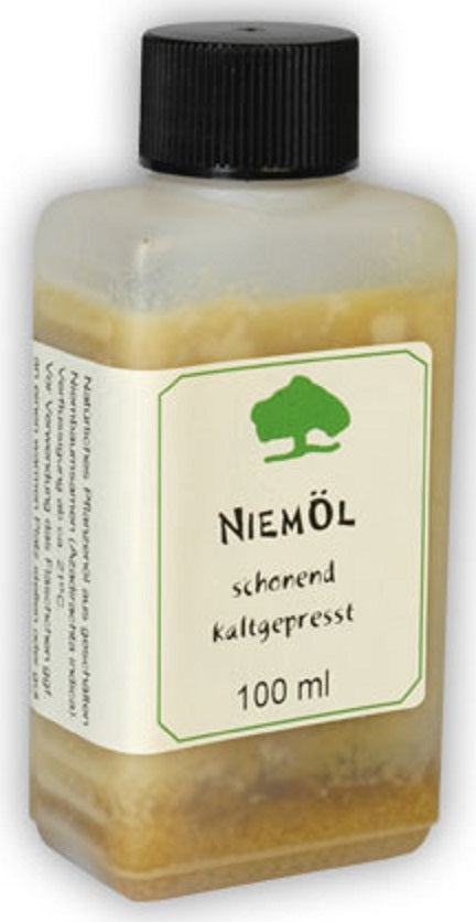 Neem oil cold pressed 100ml supports the plants Neem oil 