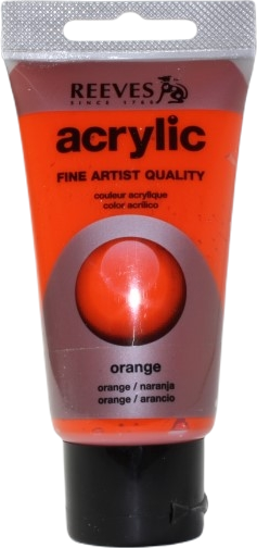 Reeves Acryl 75ml Orange