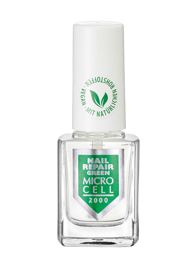 MICRO CELL Vegan Nail Repair Green – Repair polish for sensitive & brittle nails | 12 ml