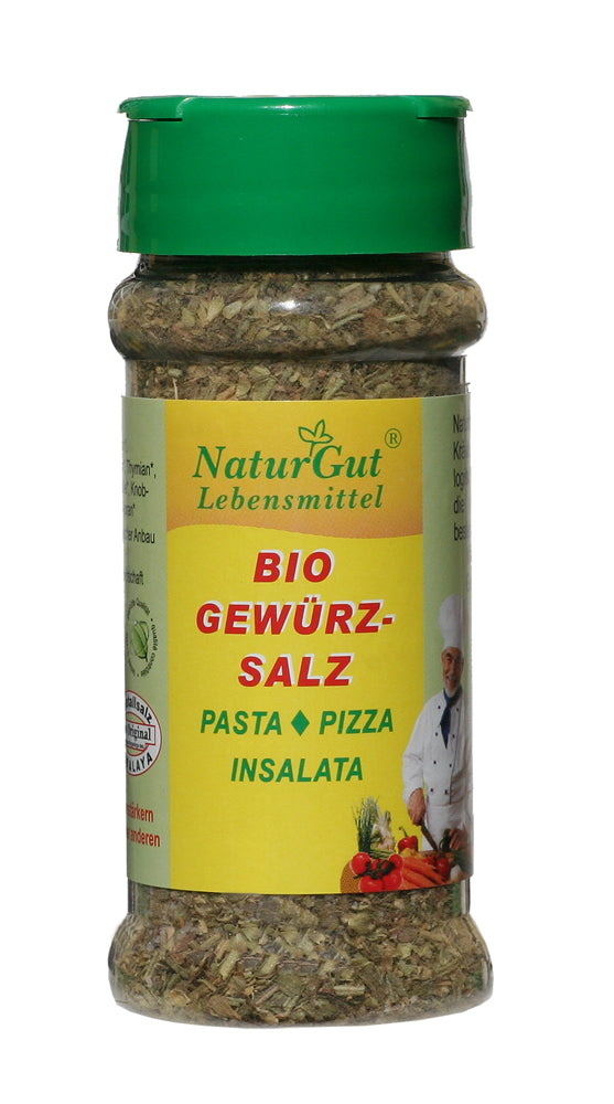 Bio Gewürzsalz Pasta Pizza Insalata 60g Kräutersalz Kräuter Salzgemisch Gewürze