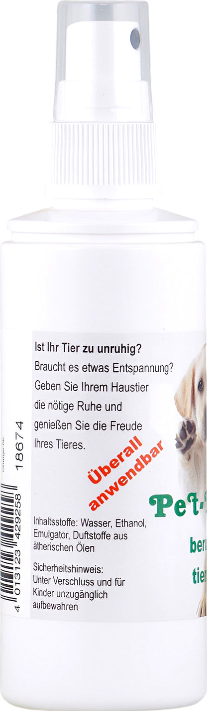 Pet Relax Spray Anti Stress 100ml Duftspray Zur Beruhigung Entspannung Ruhe