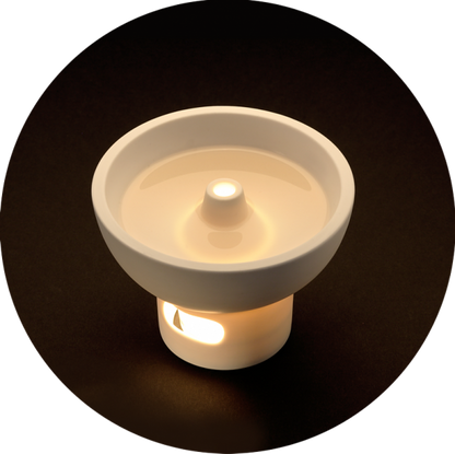 Aroma lamp fragrance lamp piano with tea light for essential oils