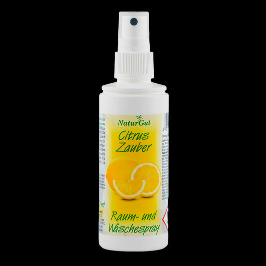 Raumspray Wäschespray Citrus Zauber 100ml Raumduft Spray Zitrusduft Zitrusfrische