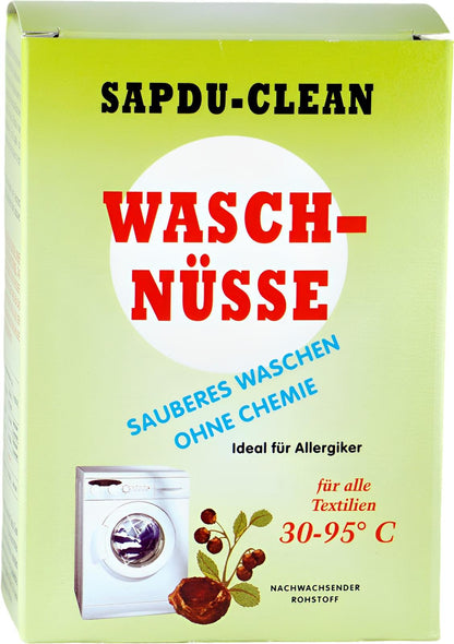 Waschnuss Sapindus Mukorossi Allergiekergeeignet 100% biologisch natürlich Waschmittel 250g