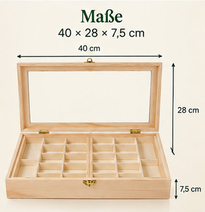 Jewelry box large FSC 40x28x7.5cm