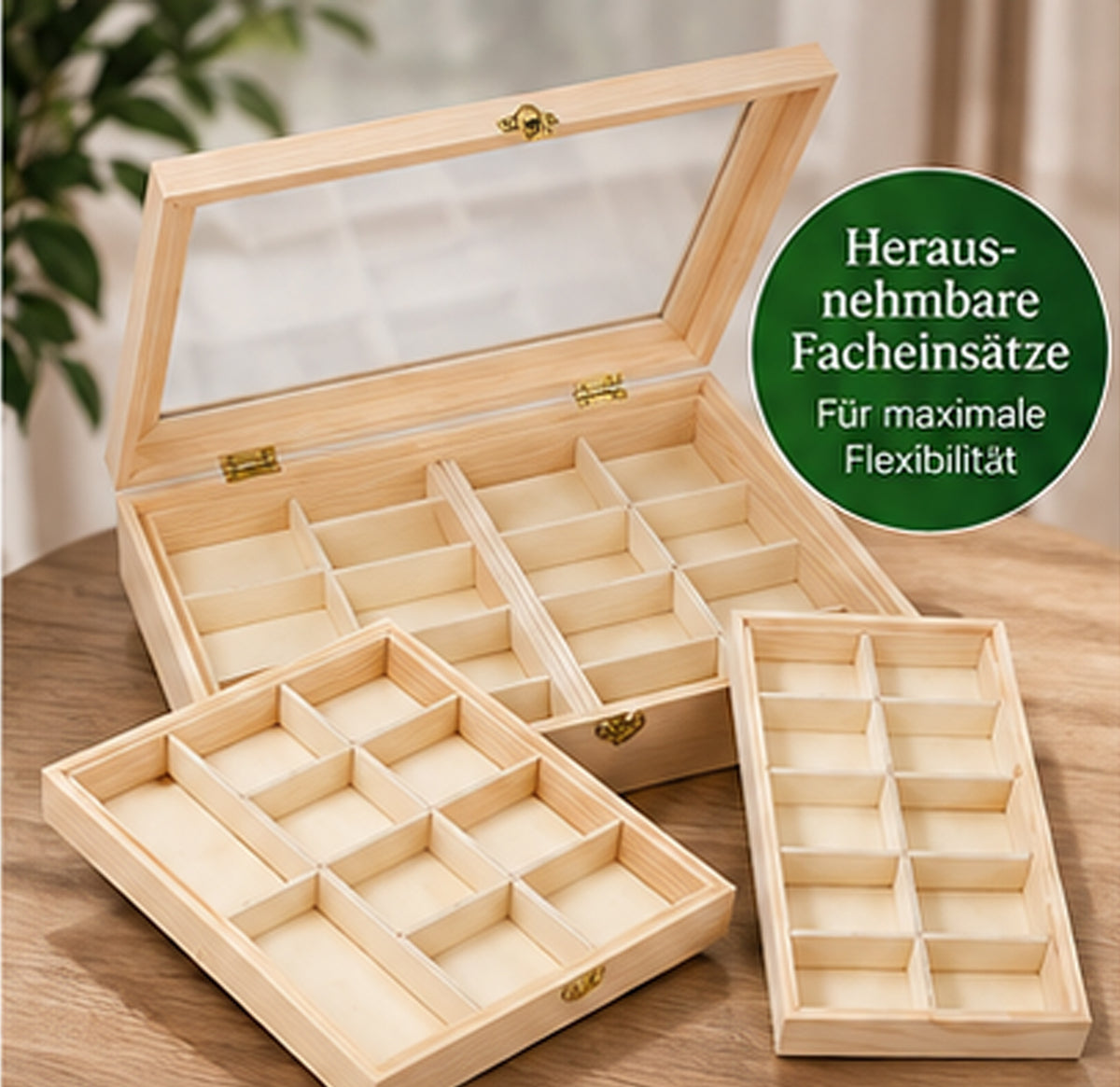 Jewelry box large FSC 40x28x7.5cm