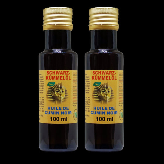 Huile de cumin noir bio 2x100ml