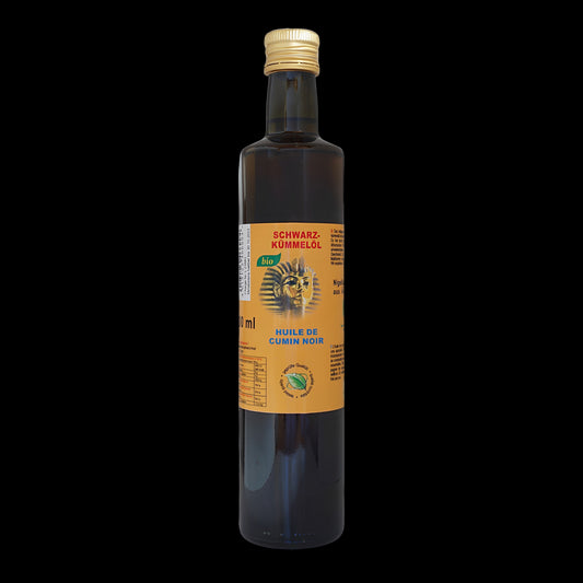 Organic Black Cumin Oil 500ml Nigella sativa from Egypt Black Cumin Oil-Cold Pressed