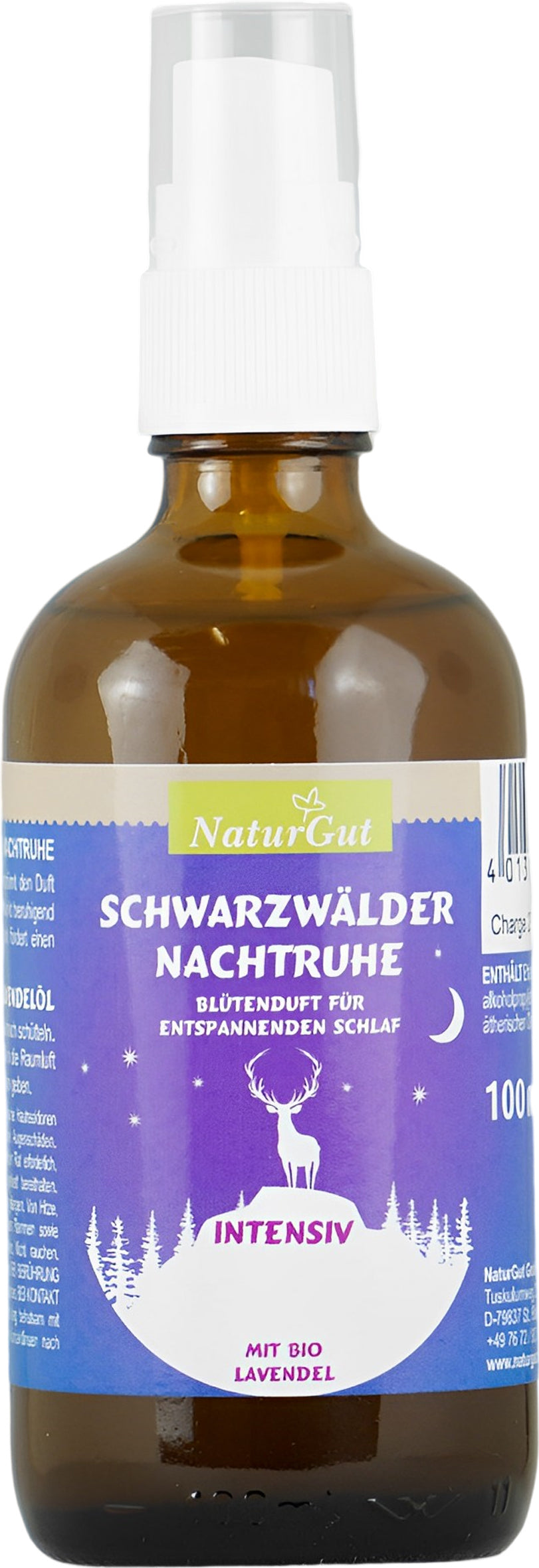 Black Forest Night Rest Intensive Spray Lavender Good Night Sleep Calming