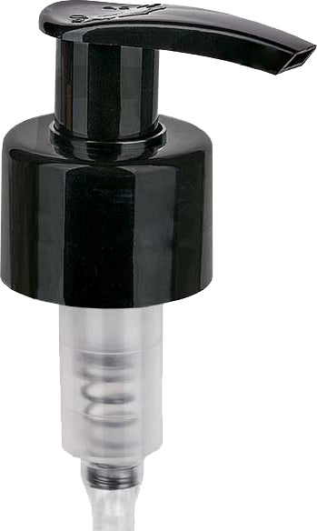 6 x PET Flaschen 1l klar mit Spenderpumpe schwarz Klarsicht Flasche Spenderpumpe