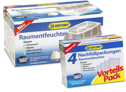 Set Premium 1Kg plus 4x1Kg Nachfüllpackung