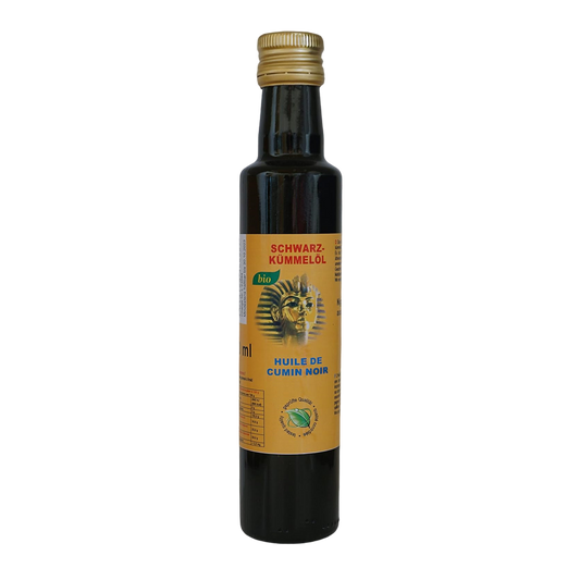 Organic Black Cumin Oil 250ml Nigella sativa from Egypt Black Cumin Oil-Cold Pressed