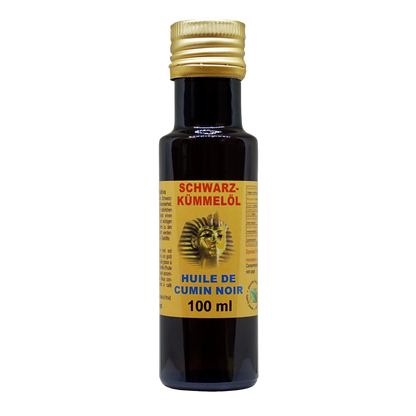 Schwarzkümmelöl 100ml Nigella sativa aus Ägypten Schwarzkümmelöl-konventionell-Kaltgepresst