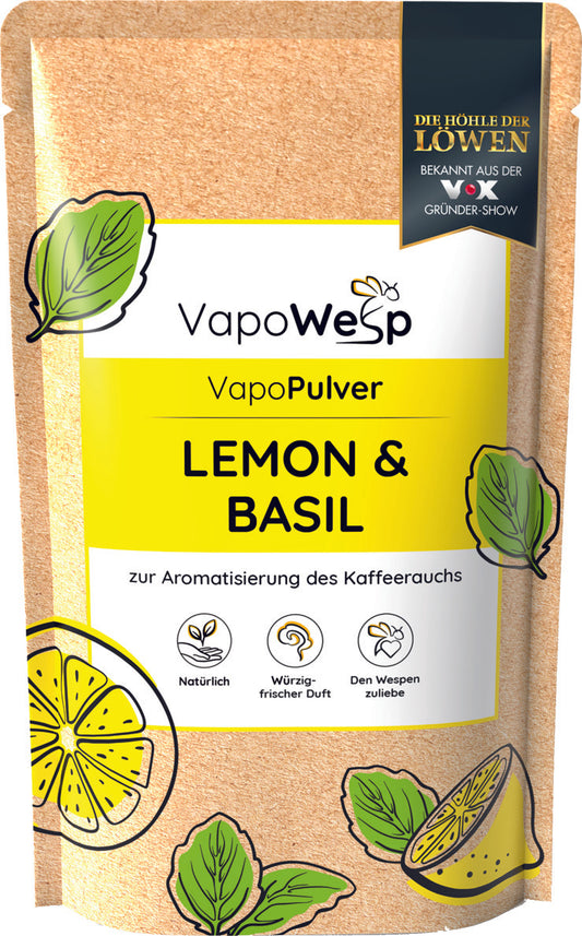 VapoWesp - Poudre Citron et Basilic 100g Répulsif guêpes en poudre Vapo