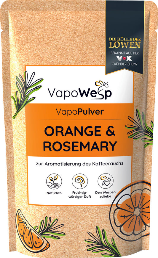 VapoWesp - Pulver Orange und Rosemary 100g Vapopulver Wespen Abwehrmittel