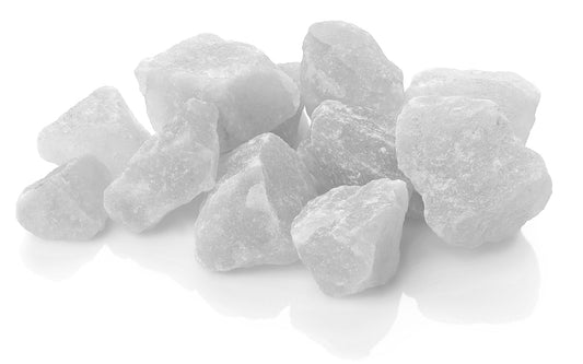 Morceaux de sel d'halite pur provenant des contreforts de l'Himalaya Punjab/Pakistan 1 kg