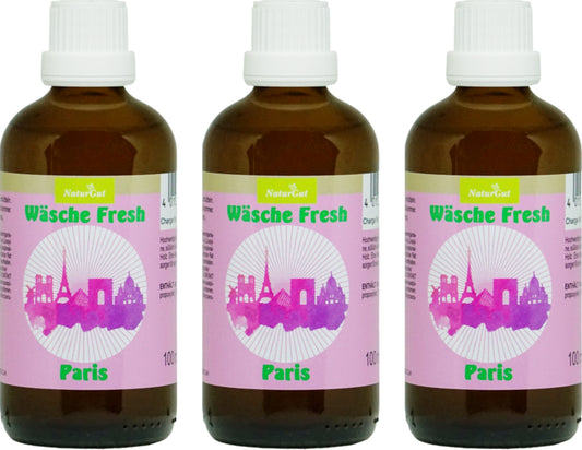 Wäsche Fresh Paris Laundry Fragrance Laundry Perfume Fragrance Concentrate Women's Fragrance Set of 3 