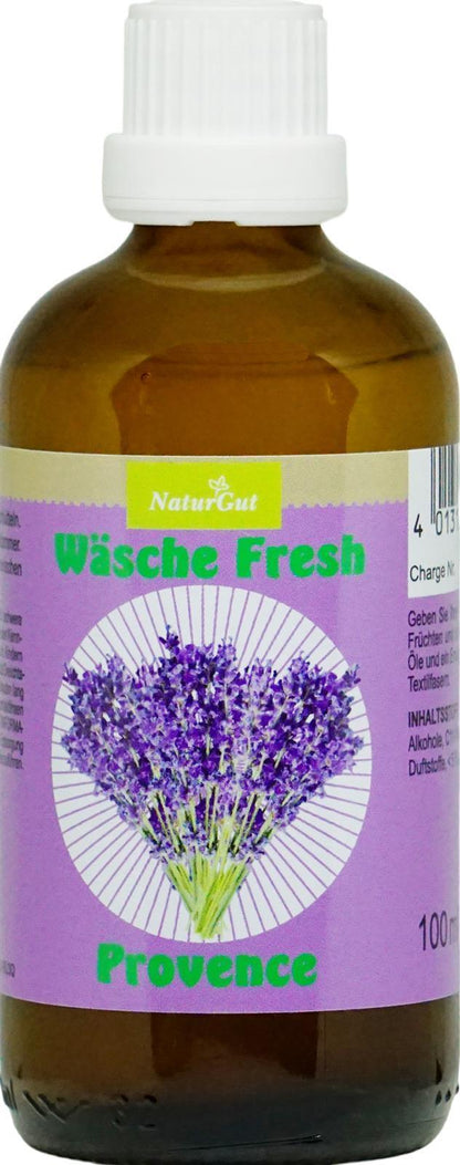 Wäsche Fresh 4er-Komplett Set Wäscheduft Citrus, Grüner Apfel, Gute Laune Provence Lavendel