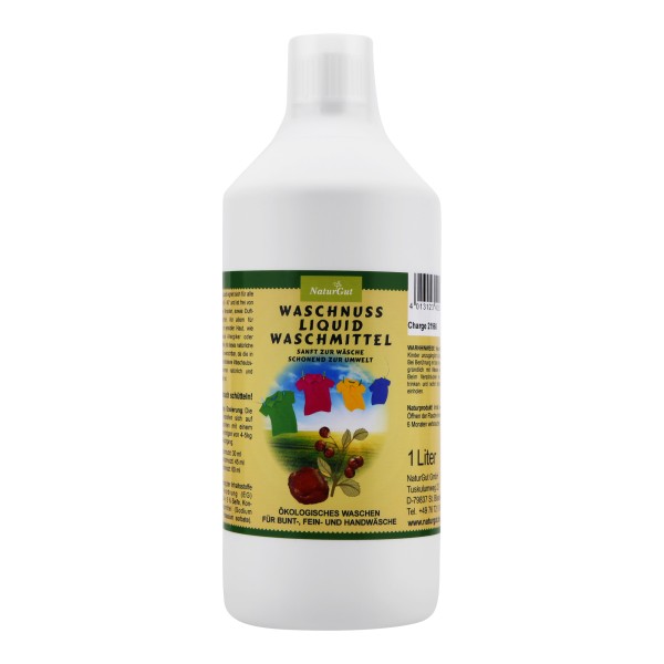Sapdu Clean Liquid Waschnuss 1 Liter - Flüssigwaschmittel aus Waschnüssen