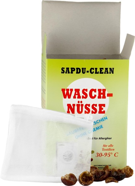 Waschnuss Sapindus Mukorossi Allergiekergeeignet 100% biologisch natürlich Waschmittel 250g