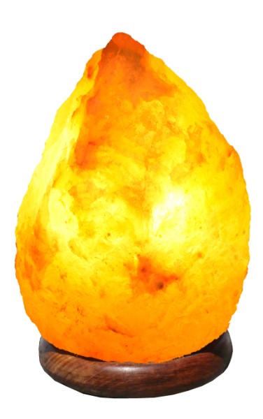 Kristallsalz-Lampe "naturell" 3-6 kg mit Elektrik Salzlampe Salzleuchte