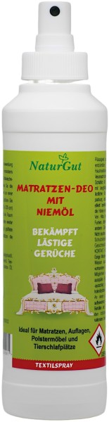 Matratzen-Deo Spray mit Niemöl 250ml zur Bekämpfung lästiger Gerüche