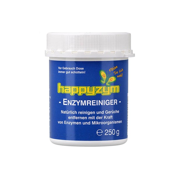 happyzym 250g natürlicher Enzym-Reinigungspulver Spezialreiniger und Geruchsentferner