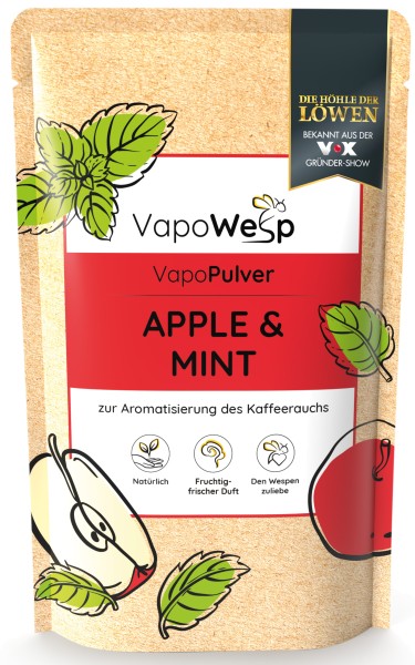 VapoWesp - Pulver Apple & Mint 100g Vapopulver Wespen Abwehrmittel