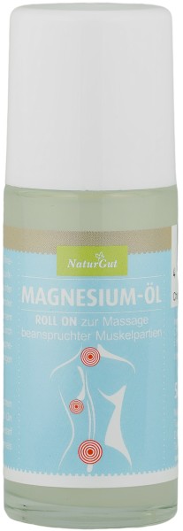 Magnesium-Öl Roll On Entspannung und Regeneration für beanspruchte Muskeln 50ml