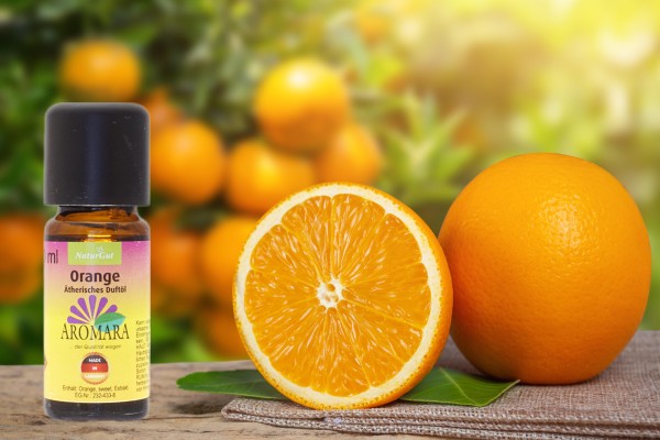 AROMARA Ätherisches Duftöl Orange Orangenöl / Citrus aurantium dulcis 10 ml