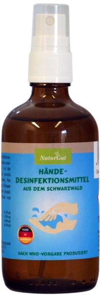Hände-Desinfektionsmittel aus dem Schwarzwald 100ml viruzid